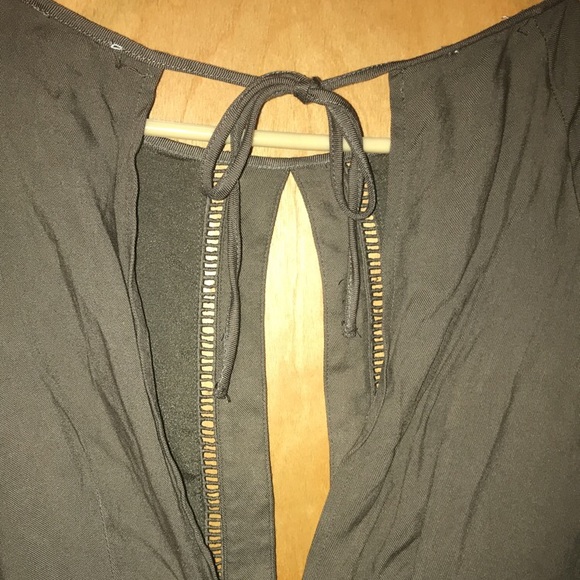 Army Green TOBI Romper - Picture 3 of 6